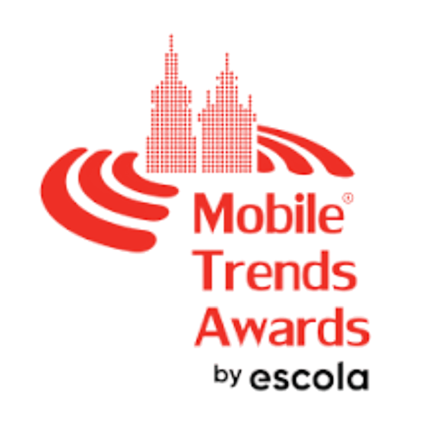 Logo Mobile Trends Awards by Escola